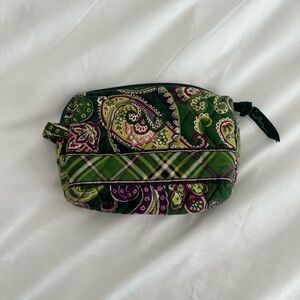 Vera Bradley Cosmetic Bag in Chelsea Green